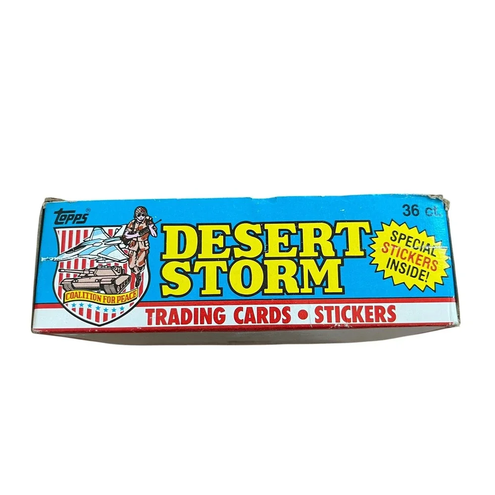Topps sticker tank